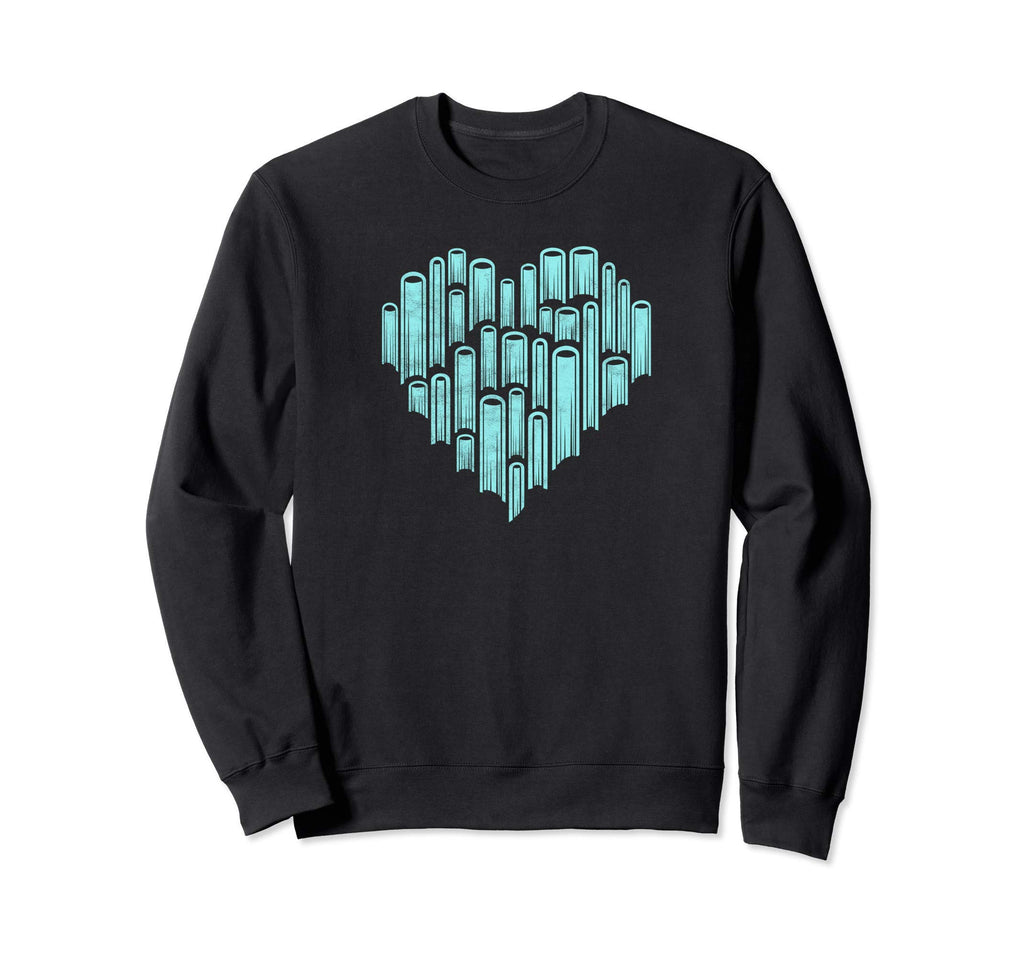 Heart Love Books Literary Reader Sweatshirt - Casual Everyday Wear Unisex - T-Shirt, Sweatshirt, Hoodie