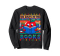 100Th Day School 100 Days Book Sweatshirt - Custom Art Print Men Women - T-Shirt, Sweatshirt, Hoodie