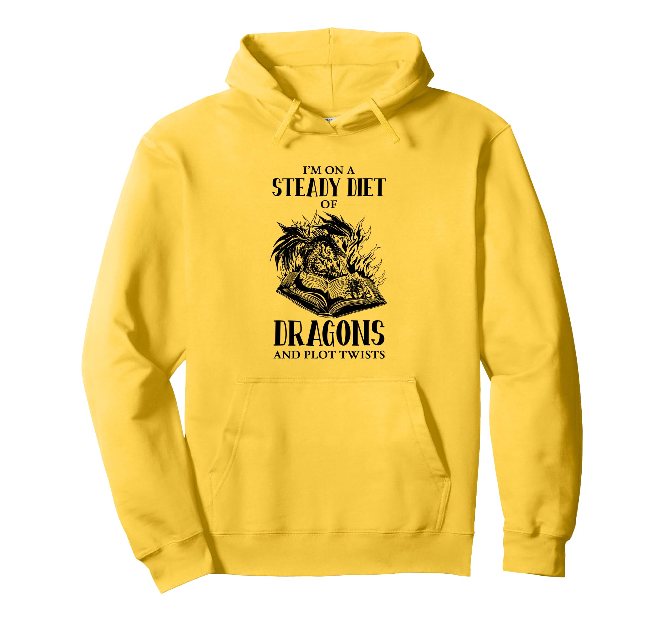 Reading Dragon Booktok Book Lover Book Hoodie - Unique Graphic Unisex - T-Shirt, Sweatshirt, Hoodie