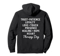 Therapy Dog Team Loving Words Pet Hoodie - Streetwear Style Men Women - T-Shirt, Sweatshirt, Hoodie