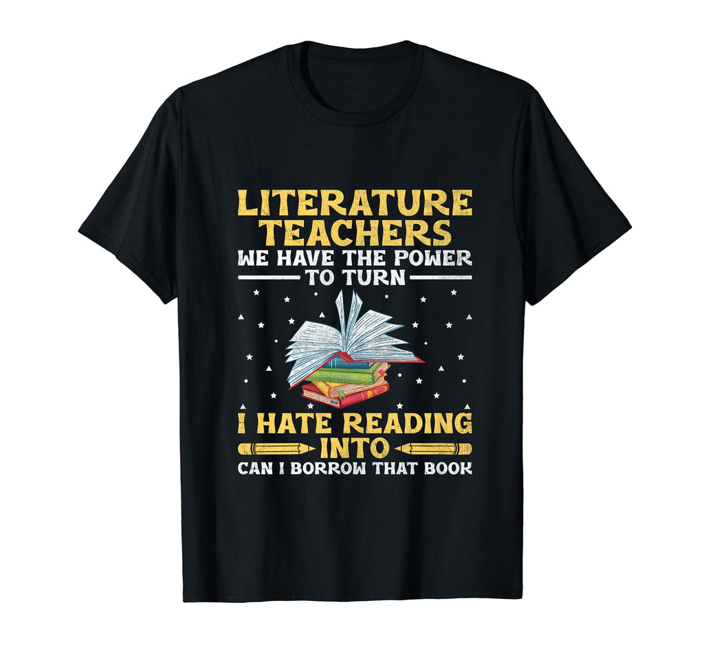 Literature Teacher School Teacher T-Shirt - Unique Graphic for Adults - T-Shirt, Sweatshirt, Hoodie
