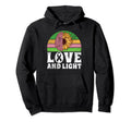 Love And Light Mental Health Hoodie - Minimalist Print Men Women - T-Shirt, Sweatshirt, Hoodie