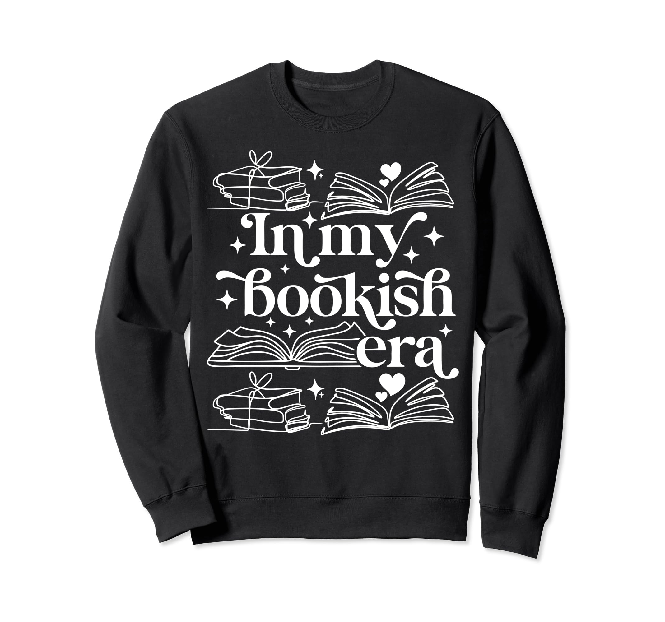My Bookish Era Book Lover Sweatshirt - Novelty Apparel Men Women - T-Shirt, Sweatshirt, Hoodie