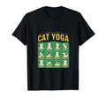 Cat Yoga Poses Cats Practicing T-Shirt - Minimalist Print Unisex - T-Shirt, Sweatshirt, Hoodie