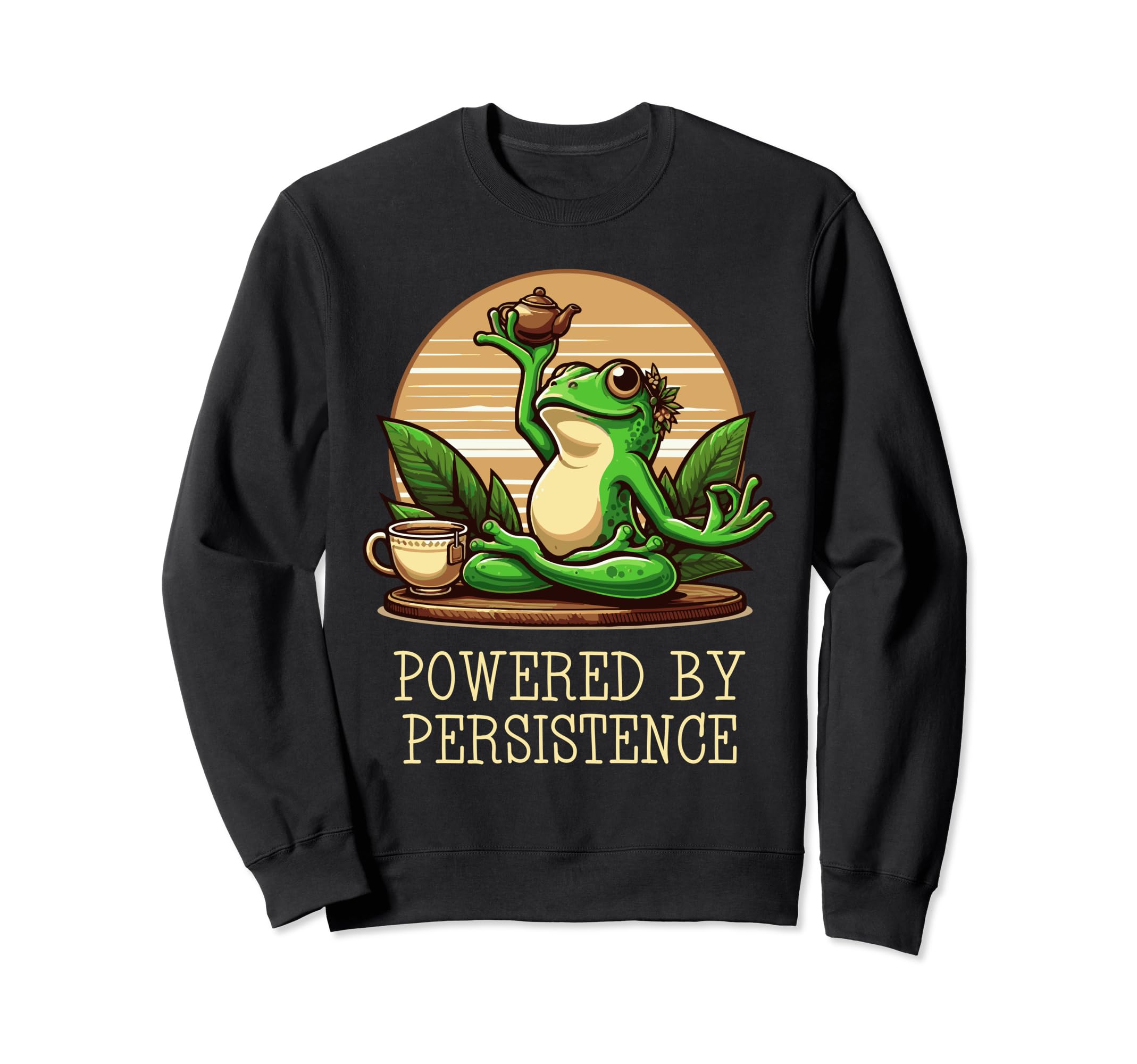 Powered Persistence Fitness Sweatshirt - Custom Art Print for Adults - T-Shirt, Sweatshirt, Hoodie