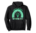 Light It Up Green Mental Health Hoodie - Custom Art Print Men Women - T-Shirt, Sweatshirt, Hoodie