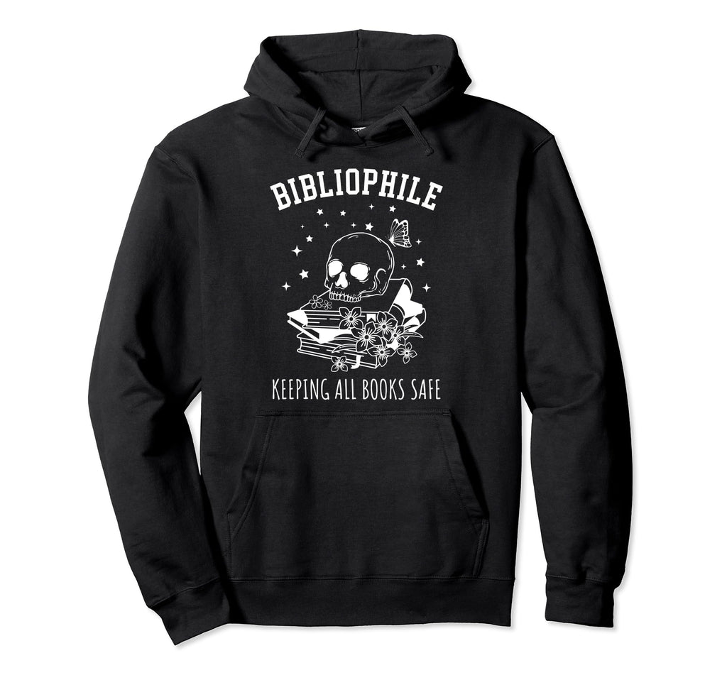 Bibliophile Book Lover Keeping Books Hoodie - Unique Graphic Men Women - T-Shirt, Sweatshirt, Hoodie