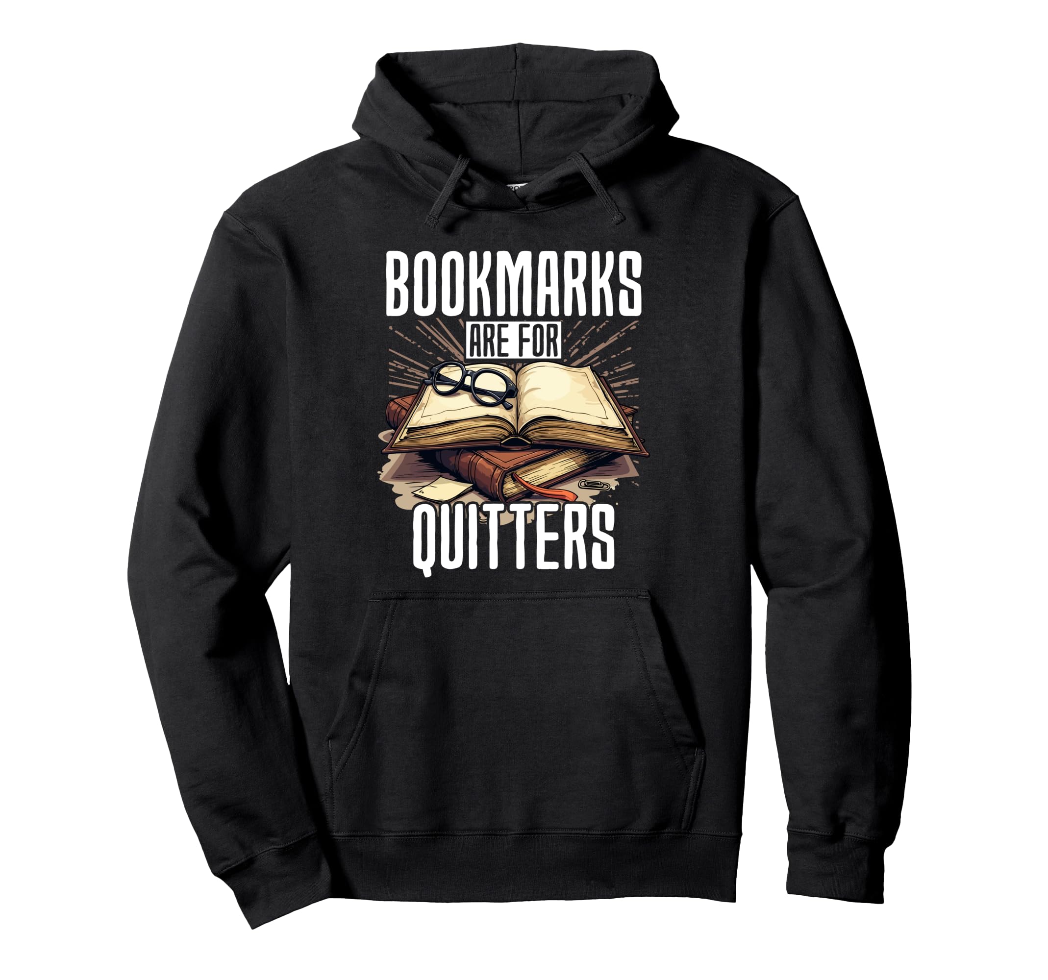 Reading Books Reader Nerd Librarian Hoodie - Fun Novelty Design Unisex - T-Shirt, Sweatshirt, Hoodie