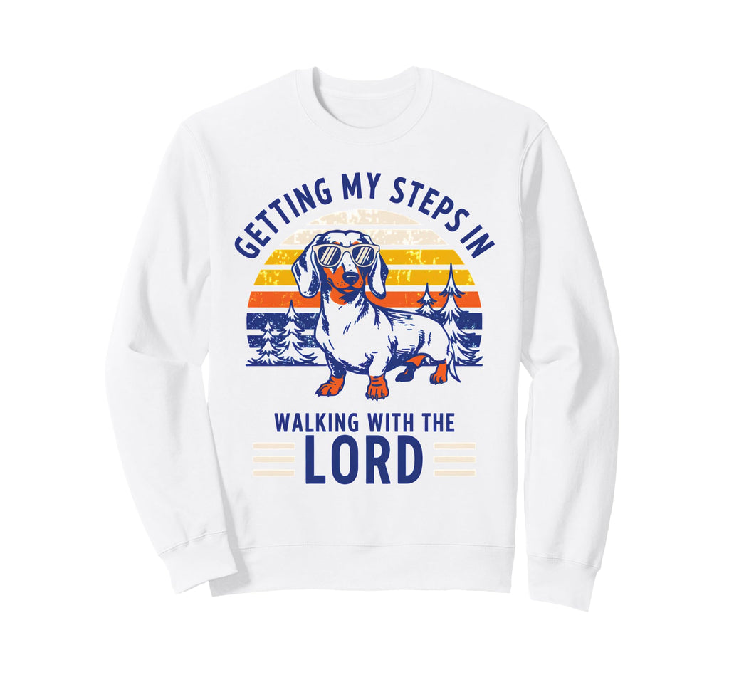 Getting My Steps Walking Lord Sweatshirt - Graphic Print for Adults - T-Shirt, Sweatshirt, Hoodie