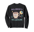 Funny Coffee Cup Meme Caffeine Sweatshirt - Streetwear Style for Adults - T-Shirt, Sweatshirt, Hoodie