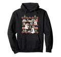 Read More Books Ghost Santa Hat Geeks Hoodie - Streetwear Style for Adults - T-Shirt, Sweatshirt, Hoodie