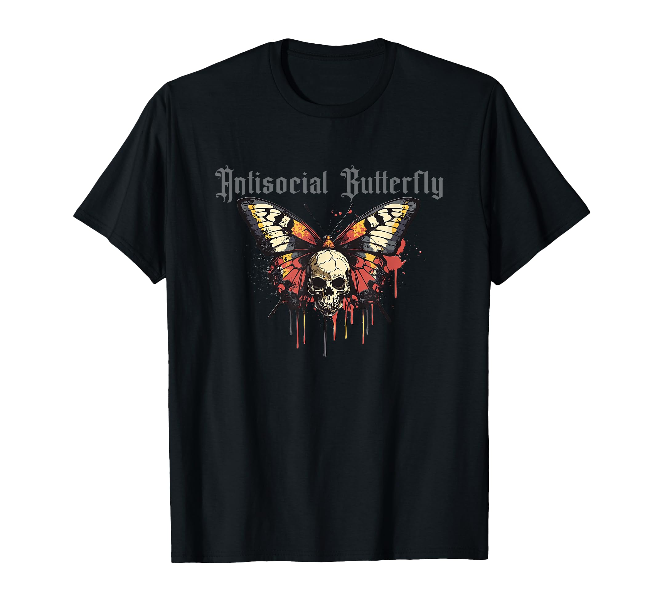 Antisocial Butterfly Gift Sweatshirt - Streetwear Style for Adults - T-Shirt, Sweatshirt, Hoodie