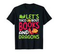 Books And Dragons Bookworm T-Shirt - Casual Everyday Wear Unisex - T-Shirt, Sweatshirt, Hoodie