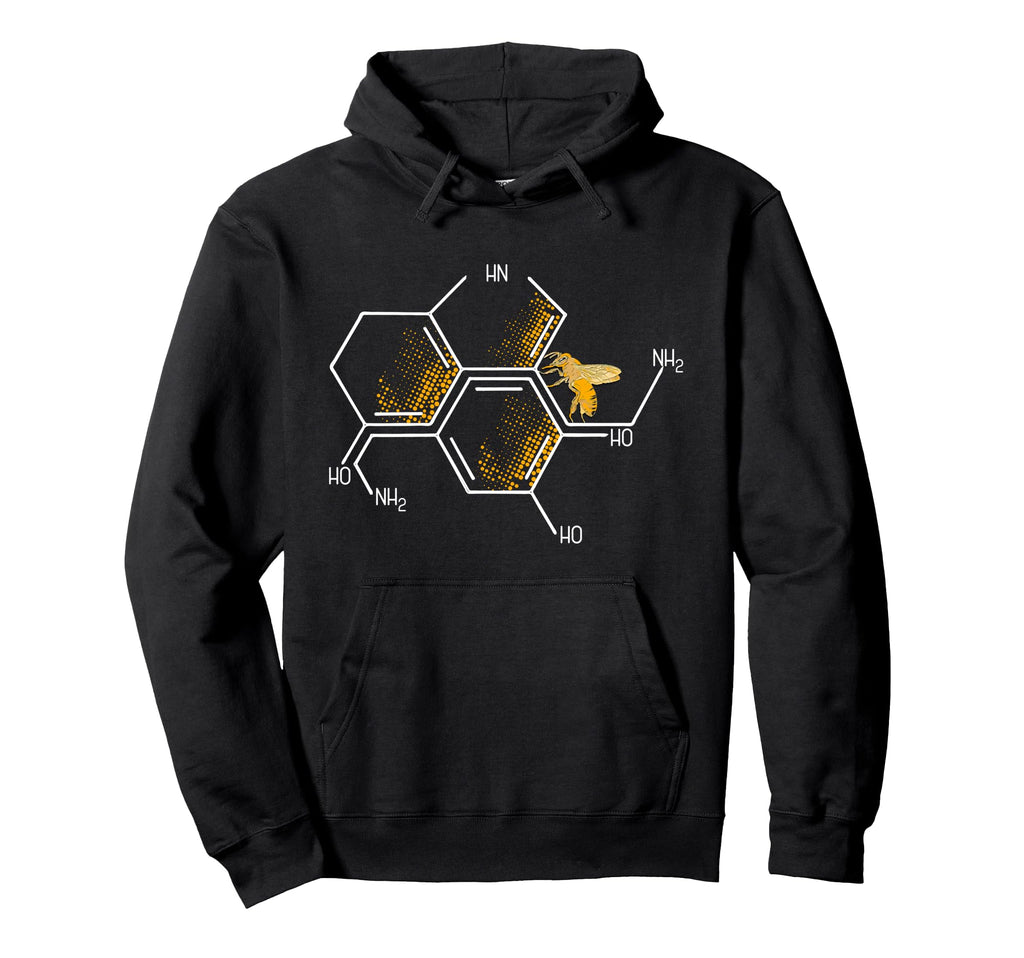 Serotonin And Dopamine Chemical Formulas Hoodie - Unique Graphic Men Women - T-Shirt, Sweatshirt, Hoodie