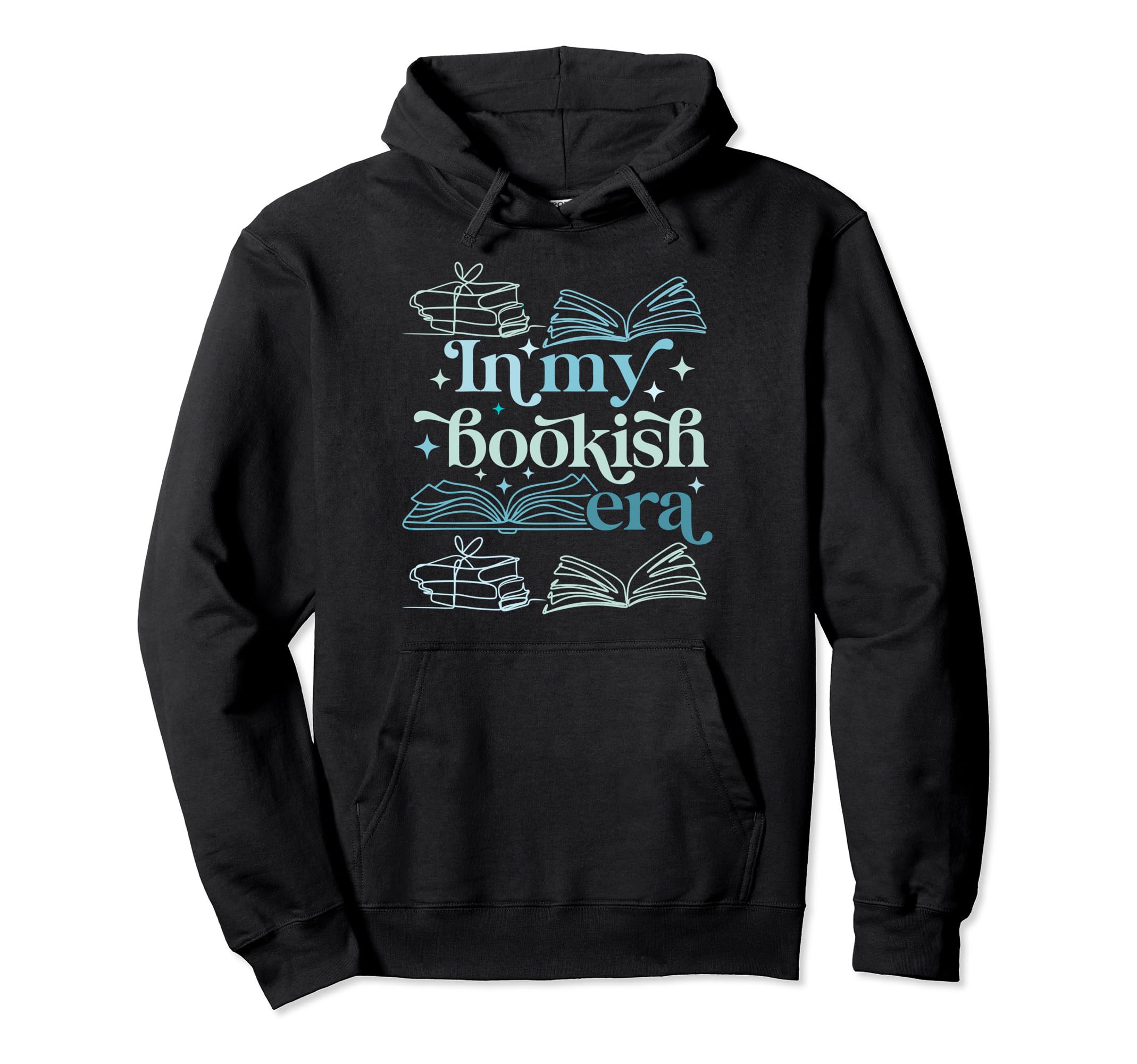 My Bookish Era Book Lover Hoodie - Graphic Print Unisex - T-Shirt, Sweatshirt, Hoodie