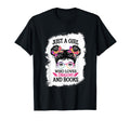Just Who Loves Dragons And Books T-Shirt - Trendy Graphic Unisex - T-Shirt, Sweatshirt, Hoodie