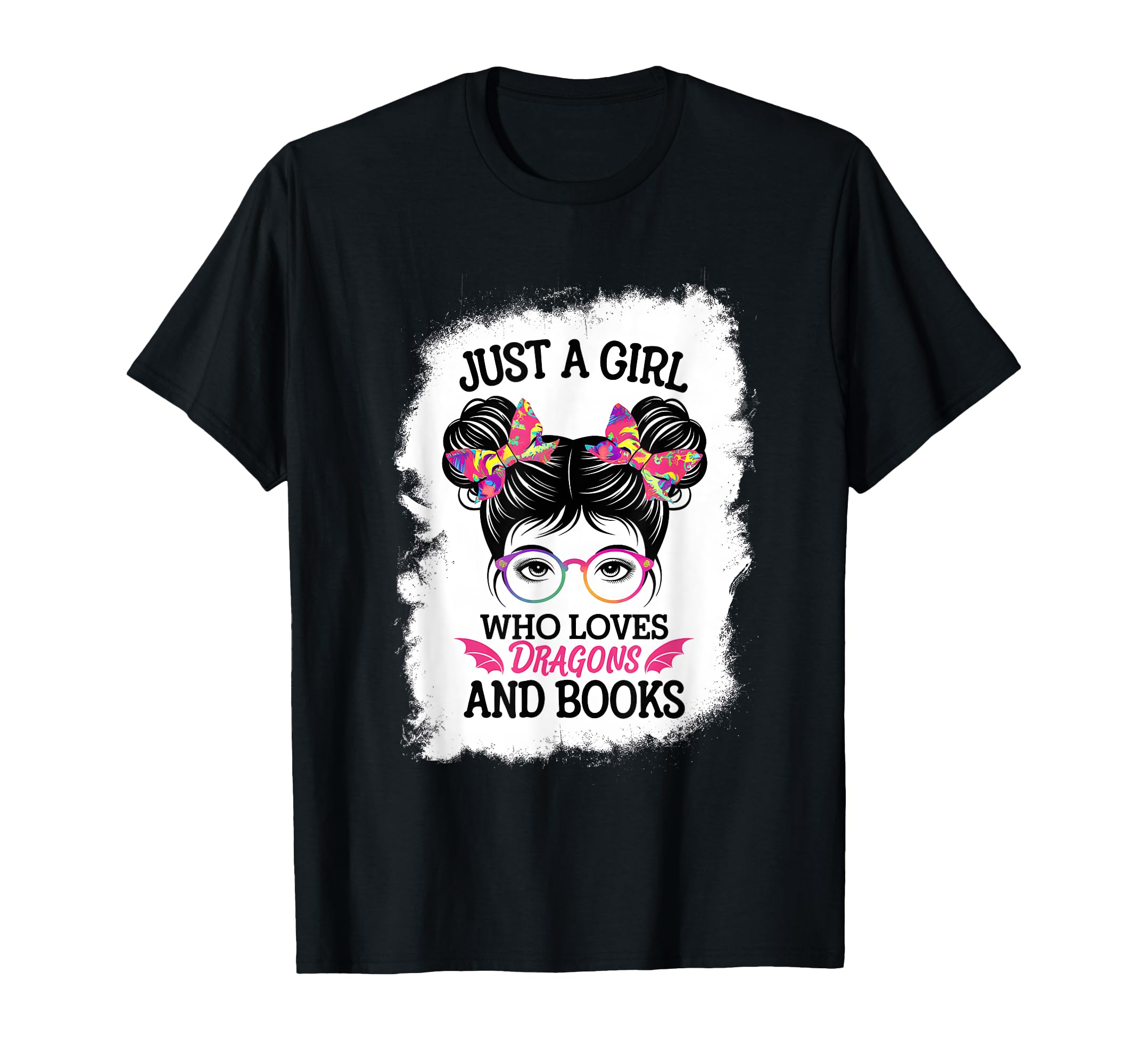 Just Who Loves Dragons And Books T-Shirt - Trendy Graphic Unisex - T-Shirt, Sweatshirt, Hoodie