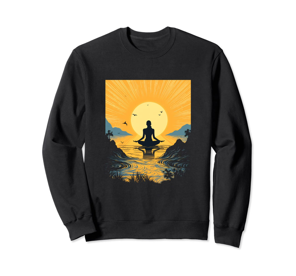Yoga Yogi Spiritual Meditation Namaste Sweatshirt - Graphic Print Unisex - T-Shirt, Sweatshirt, Hoodie
