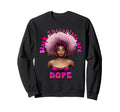 Black Therapists Dope Mental Sweatshirt - Streetwear Style for Adults - T-Shirt, Sweatshirt, Hoodie