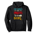 Easily Distracted Dragons And Books Hoodie - Fun Novelty Design Unisex - T-Shirt, Sweatshirt, Hoodie