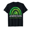 Semicolon Mental Health Matters End T-Shirt - Aesthetic Graphic for Adults - T-Shirt, Sweatshirt, Hoodie