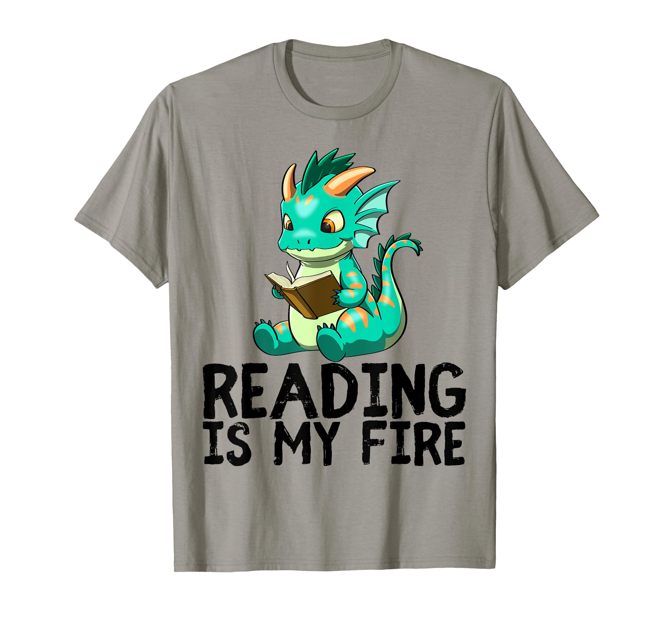Dragon Reading Book Worm Nerd School T-Shirt - Aesthetic Graphic Unisex - T-Shirt, Sweatshirt, Hoodie
