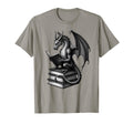 Fantasy Book Reader Dragon Reading Books T-Shirt - Novelty Apparel Unisex - T-Shirt, Sweatshirt, Hoodie