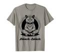 Meditating Cat Yoga Mindfulness T-Shirt - Streetwear Style Men Women - T-Shirt, Sweatshirt, Hoodie