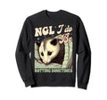 Anxiety Mental Health Opossum Ncl I Sweatshirt - Unique Graphic Men Women - T-Shirt, Sweatshirt, Hoodie