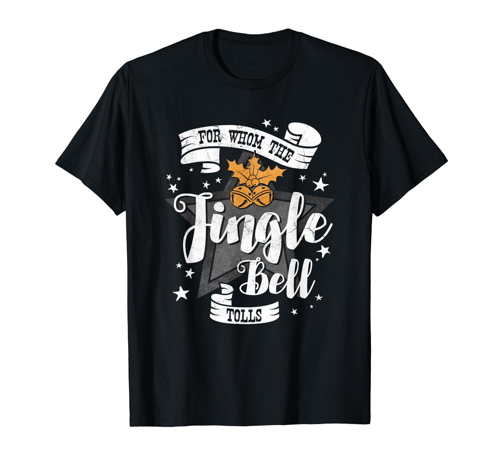 Funny Whom Jingle Bell Tolls Metal T-Shirt - Unique Graphic for Adults - T-Shirt, Sweatshirt, Hoodie