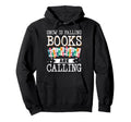 Snow Is Falling Books Are Calling Hoodie - Graphic Print for Adults - T-Shirt, Sweatshirt, Hoodie