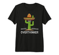 Funny Overthinking Overthinker Tri Blend T-Shirt - Graphic Print Men Women - T-Shirt, Sweatshirt, Hoodie