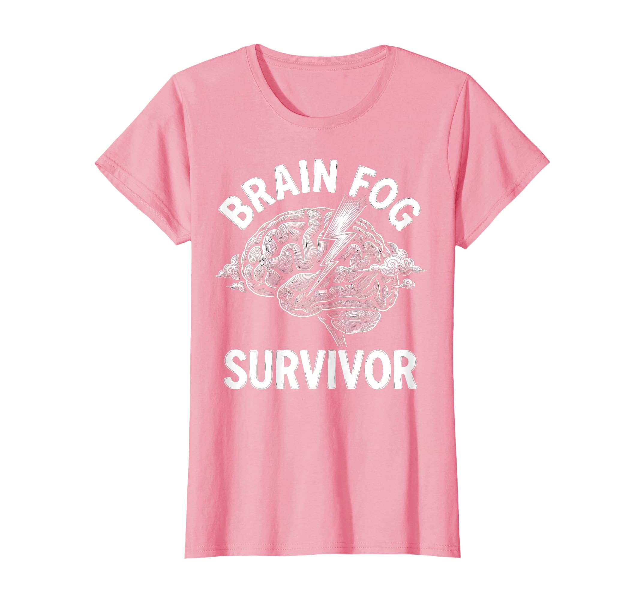 Brain Fog Survivor Adhd Awareness T-Shirt - Unique Graphic Unisex - T-Shirt, Sweatshirt, Hoodie