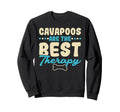 Cavapoos Are Best Therapy Dog Lover Sweatshirt - Custom Art Print Unisex - T-Shirt, Sweatshirt, Hoodie