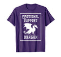 Emotional Support Dragon Mental Health Funny T-Shirt - Graphic Print Unisex - T-Shirt, Sweatshirt, Hoodie