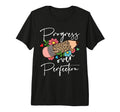 Progress Over Perfection Leopard T-Shirt - Aesthetic Graphic for Adults - T-Shirt, Sweatshirt, Hoodie