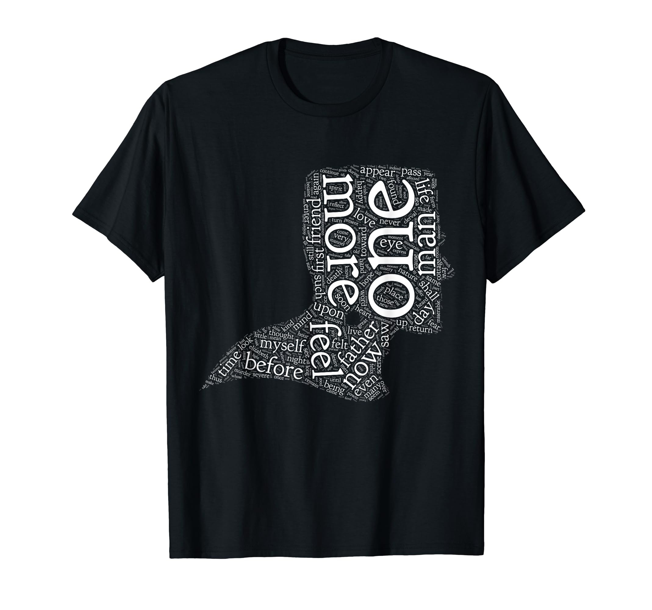 Frankenstein Mary Shelley Horror T-Shirt - Streetwear Style Unisex - T-Shirt, Sweatshirt, Hoodie