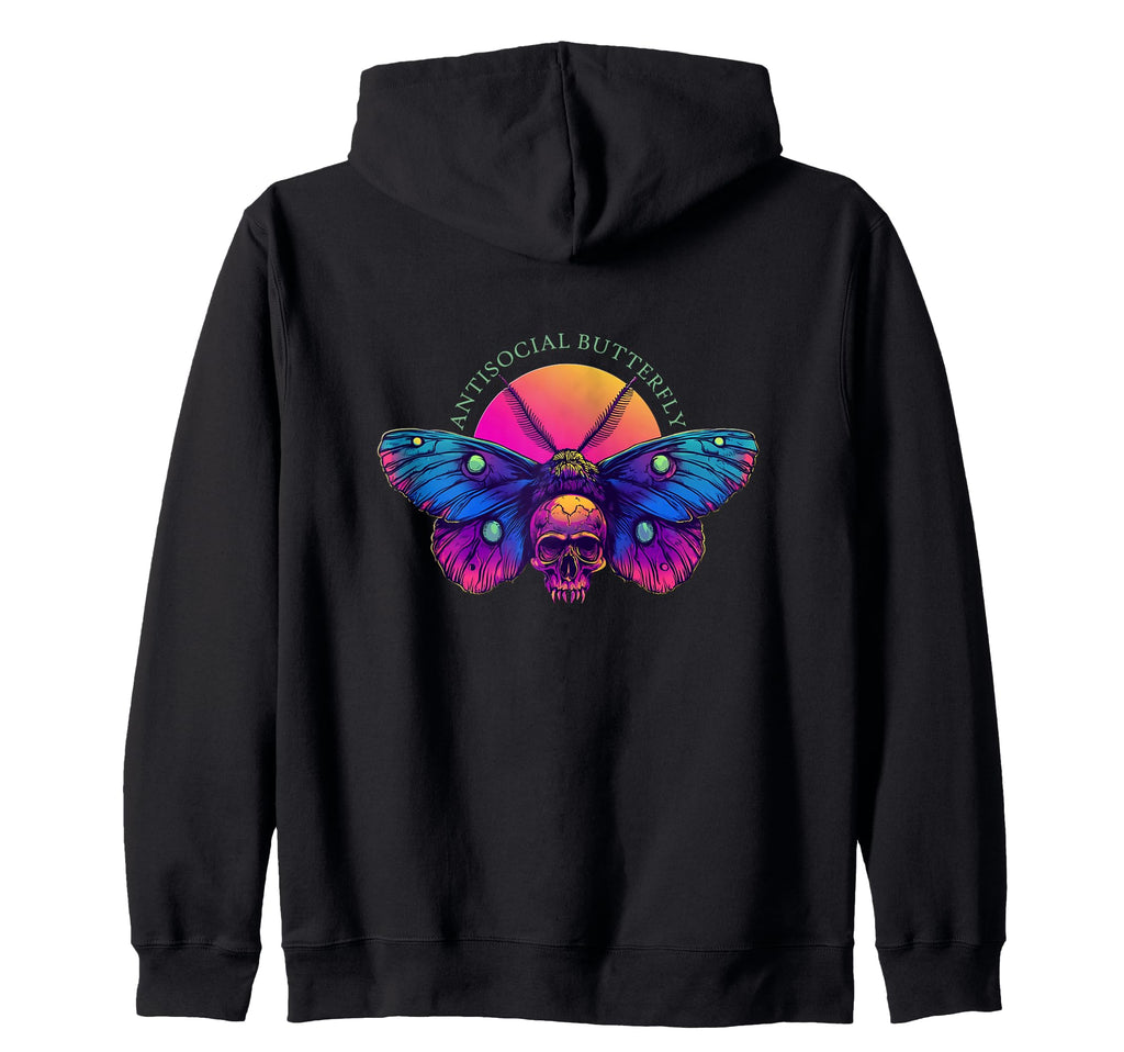 Antisocial Butterfly Gift T-Shirt - Aesthetic Graphic Men Women - T-Shirt, Sweatshirt, Hoodie