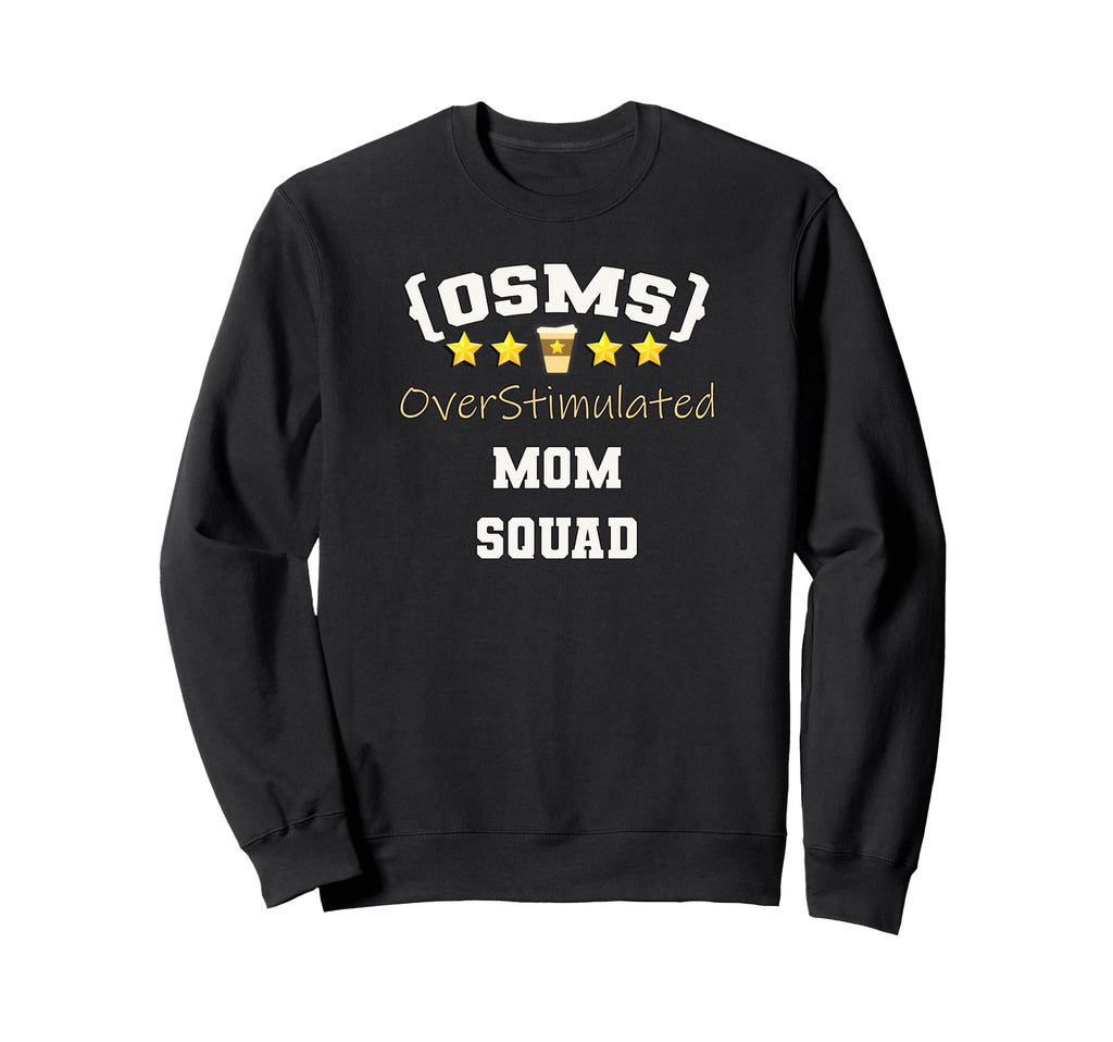 Funny Busy Stressed Overstimulated Sweatshirt - Minimalist Print Unisex - T-Shirt, Sweatshirt, Hoodie