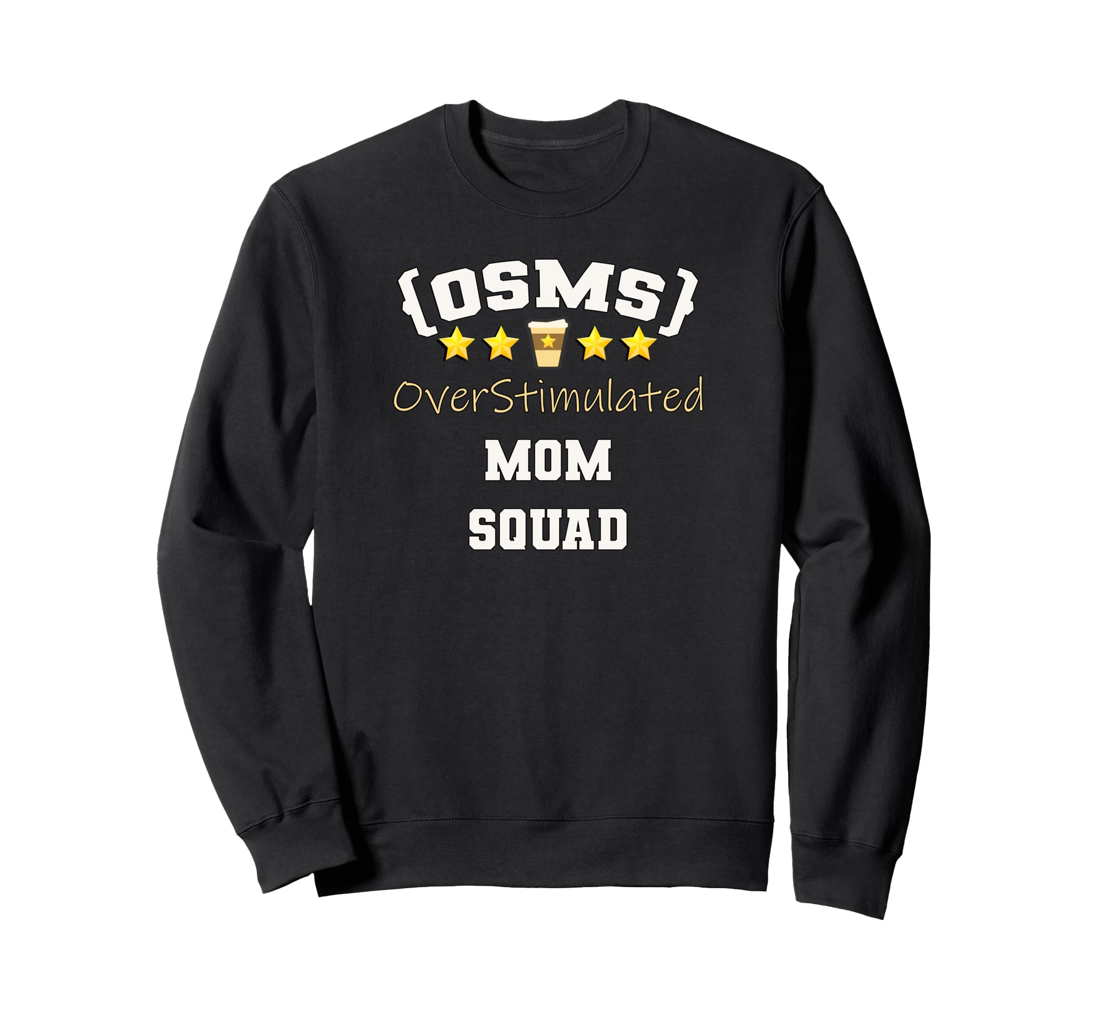 Funny Busy Stressed Overstimulated Sweatshirt - Minimalist Print Unisex - T-Shirt, Sweatshirt, Hoodie