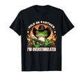 Hold Partner Im Overstimulated Cowboy T-Shirt - Graphic Print Men Women - T-Shirt, Sweatshirt, Hoodie