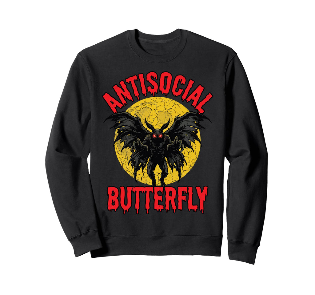 Cryptid Cryptozoology Mothman T-Shirt - Fun Novelty Design Men Women - T-Shirt, Sweatshirt, Hoodie