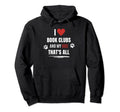 Funny I Love Book Clubs And My Dog Dogs Hoodie - Unique Graphic Men Women - T-Shirt, Sweatshirt, Hoodie