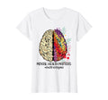 Womens End Stigma Mental Health T-Shirt - Minimalist Print Men Women - T-Shirt, Sweatshirt, Hoodie