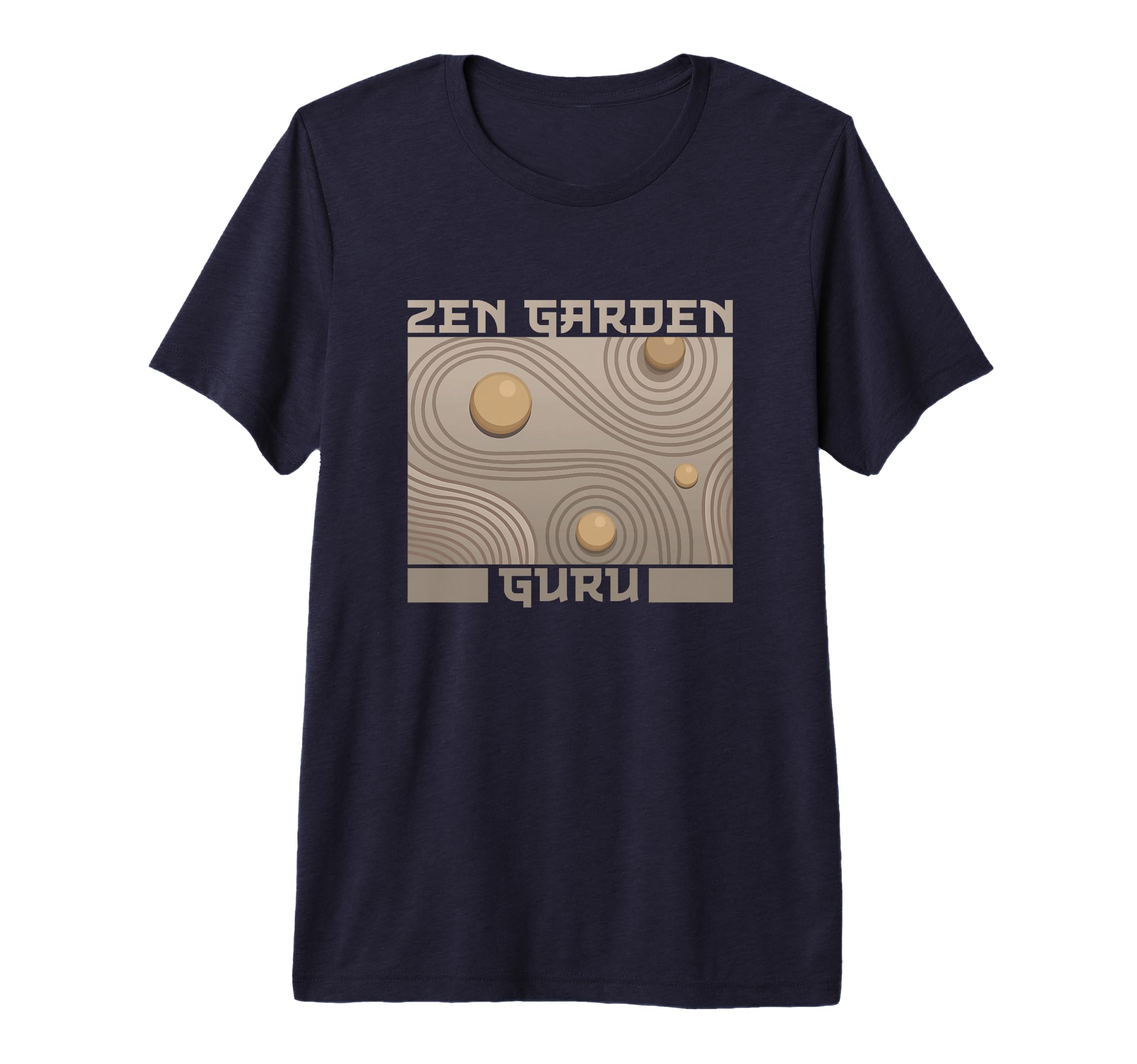 Zen Garden Guru Mindfulness Meditation T-Shirt - Trendy Graphic Men Women - T-Shirt, Sweatshirt, Hoodie