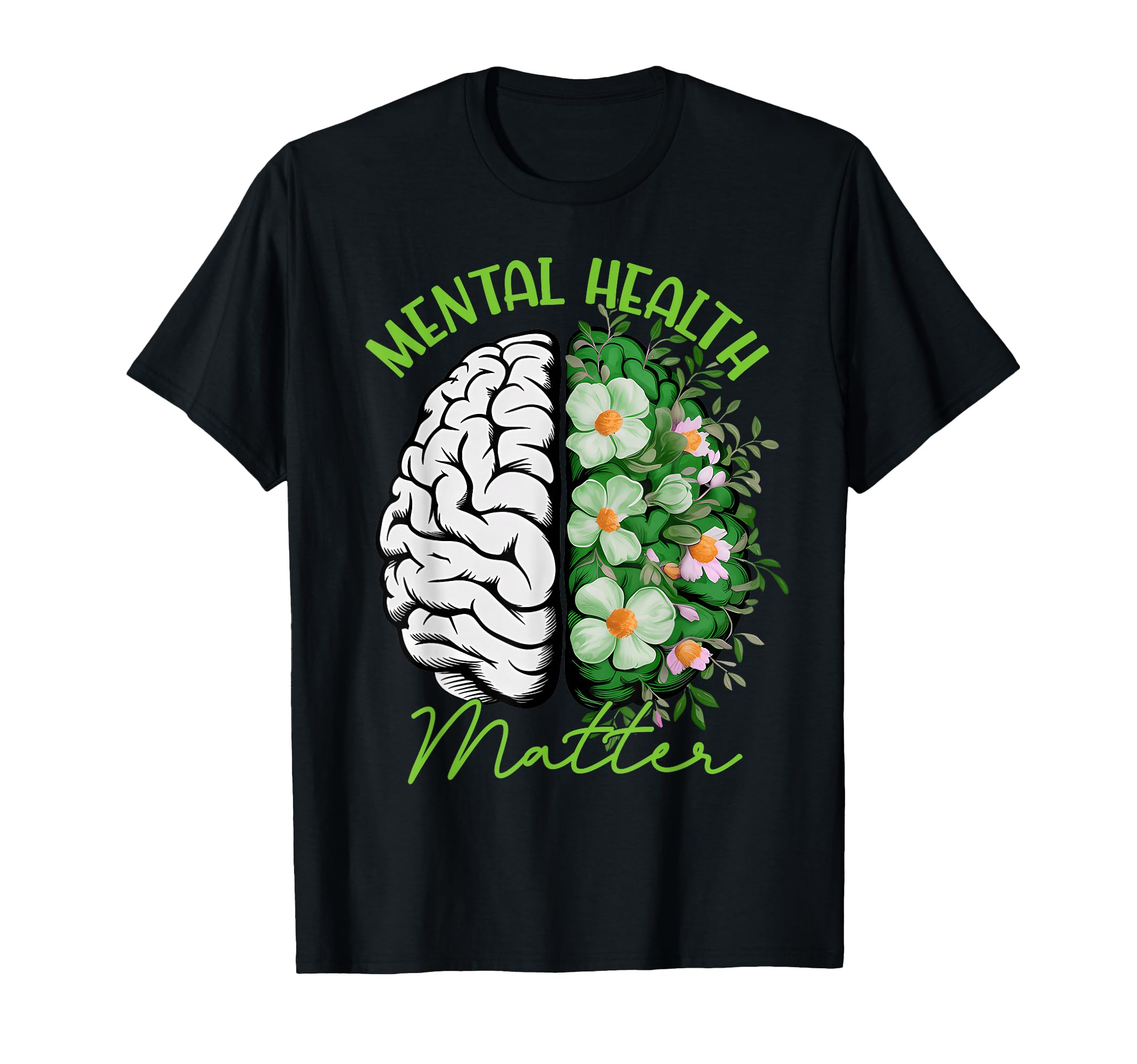 Motivational Support Warrior Mental T-Shirt - Aesthetic Graphic Unisex - T-Shirt, Sweatshirt, Hoodie