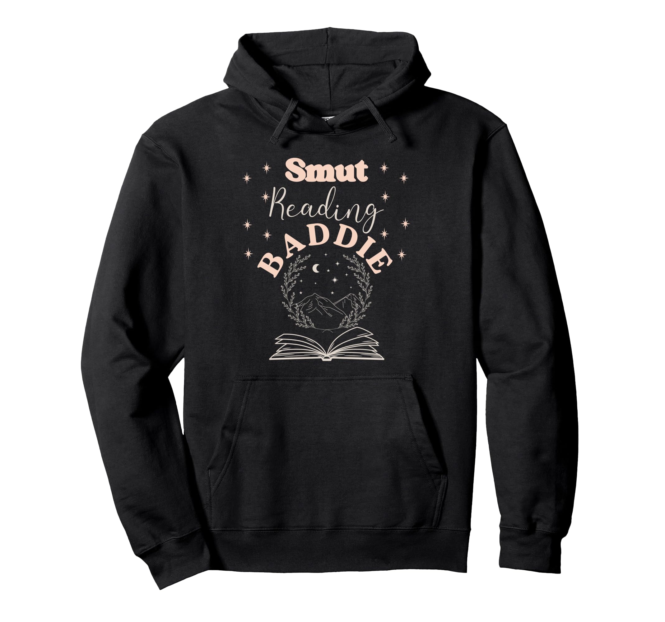 Smut Reading Baddie Smutty Book Lover Hoodie - Novelty Apparel Men Women - T-Shirt, Sweatshirt, Hoodie