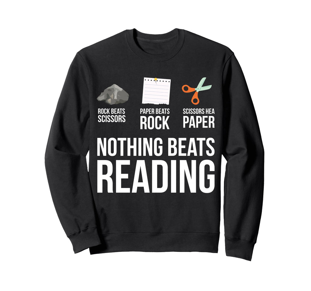 Book Reading Literature Bookworm Sweatshirt - Unique Graphic Men Women - T-Shirt, Sweatshirt, Hoodie