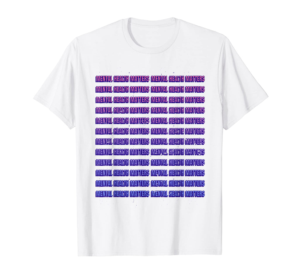 Human Brain Mental Health Awareness T-Shirt - Fun Novelty Design for Adults - T-Shirt, Sweatshirt, Hoodie