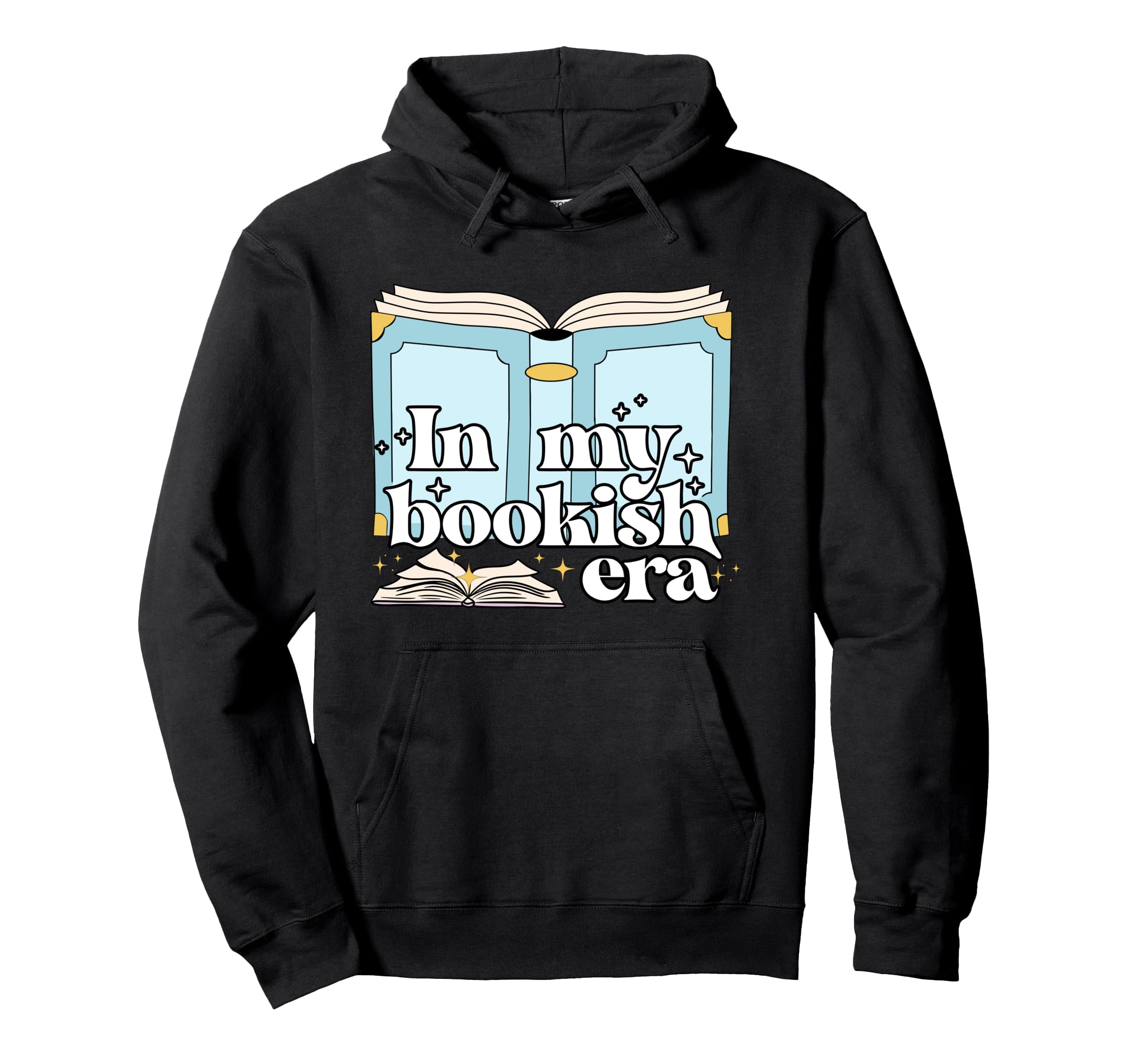 My Bookish Era Book Lover Hoodie - Streetwear Style Men Women - T-Shirt, Sweatshirt, Hoodie